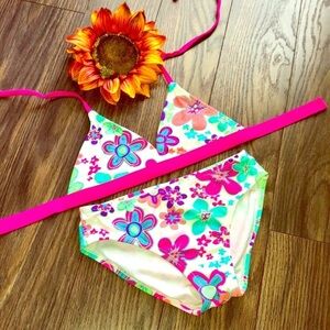 🌻5/$25🌻Girls Breaking Waves Bikini 10